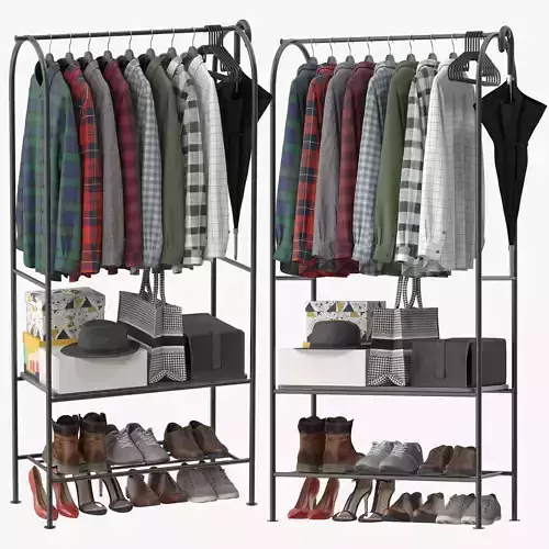 Grafjallet  Coat Rack