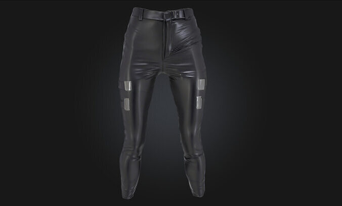 Duct Tape Trousers Post-Apocalyptic Apparel Model  3D model