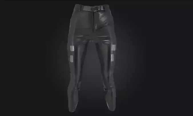 Duct Tape Trousers Post-Apocalyptic Apparel Model 