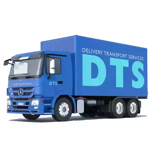 Mercedes Actros Box Truck