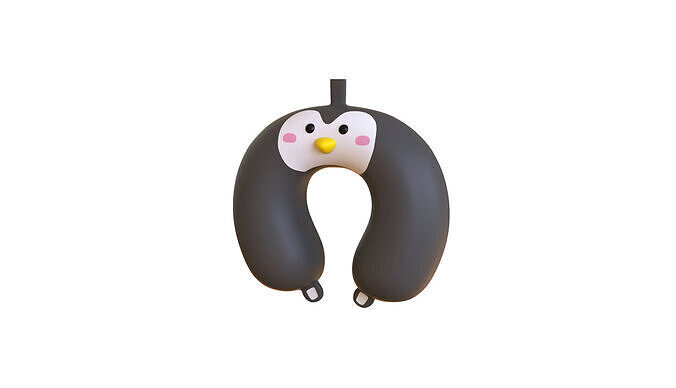 Cartoon Penguin U-Shaped Neck Pillow 