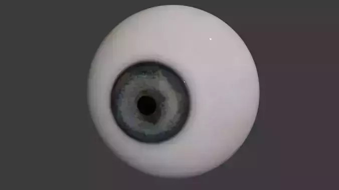 high poly eyeball