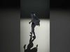 Stealth Agent in Black Catsuit Rigged and Animated D Model Low-poly 3D model_2