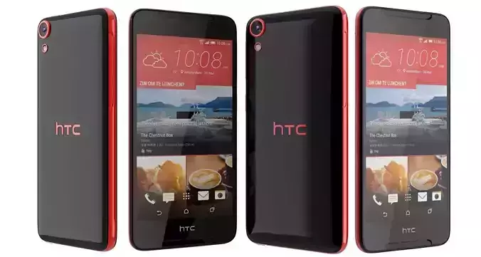 HTC Desire 628 Black 3D model