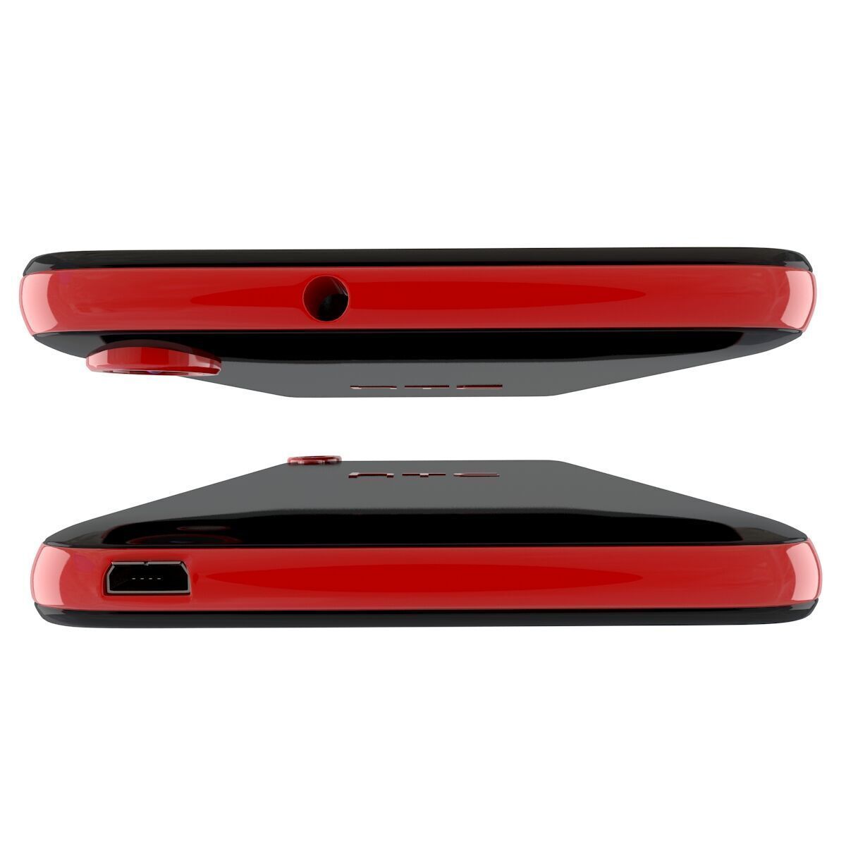 HTC Desire 628 Black 3D model_4