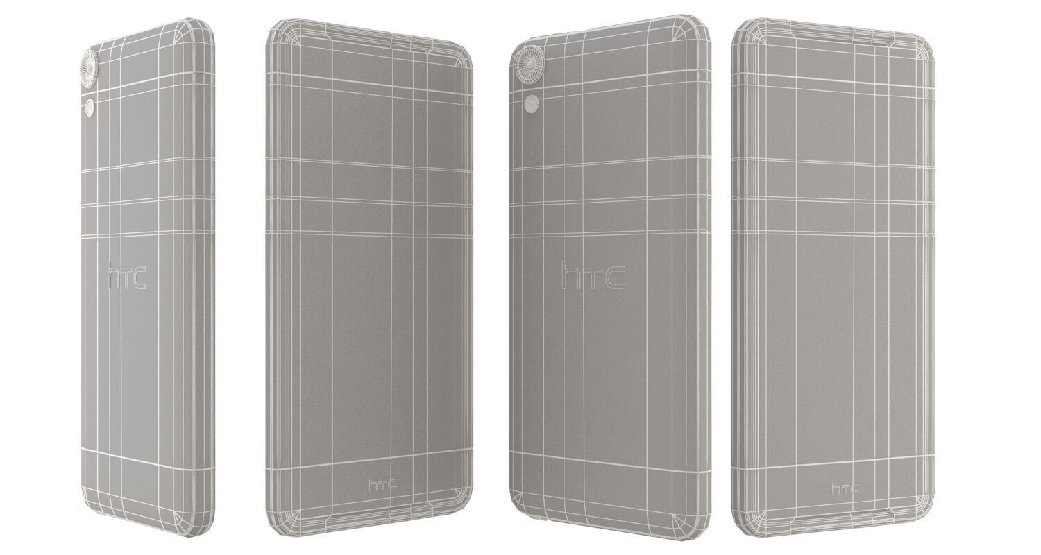 HTC Desire 628 Black 3D model_13