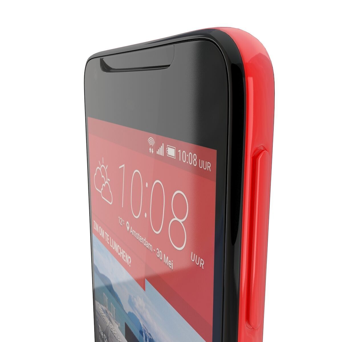 HTC Desire 628 Black And White 3D model_9