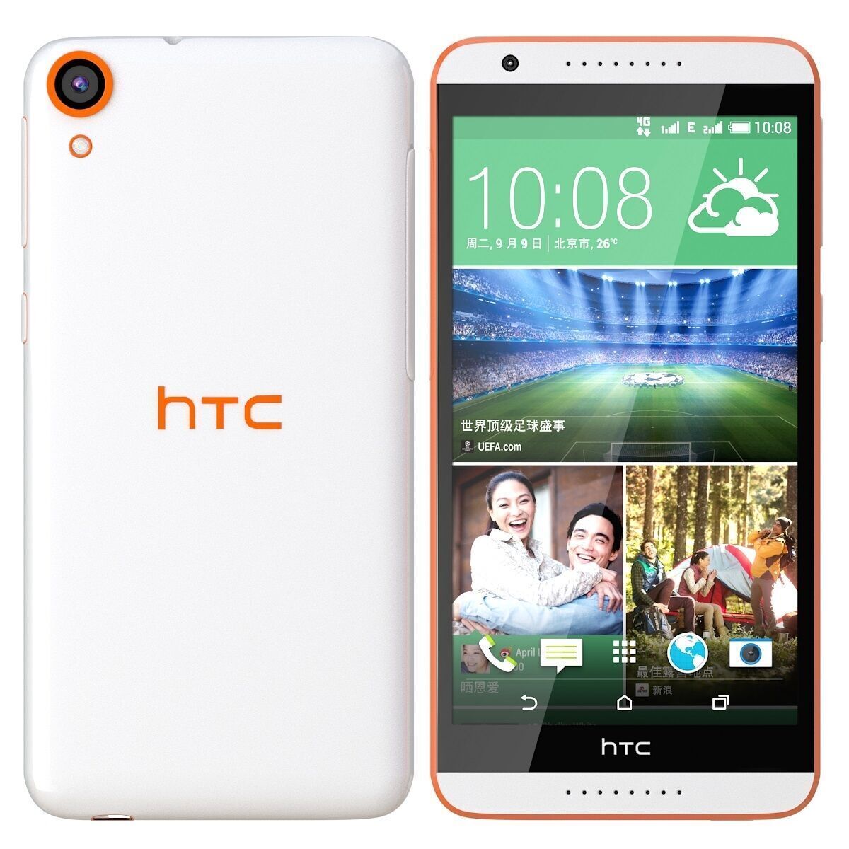 HTC Desire 820 3 color 3D model_14