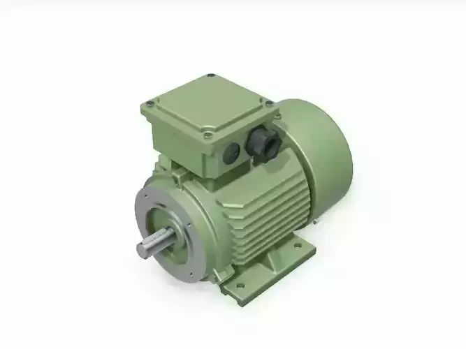 80 B34a Top IEC electric motor - 3D CAD model