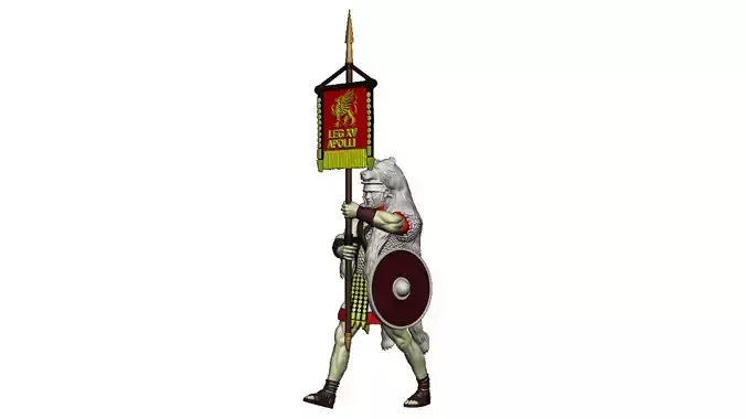 Vexillarius 1 walk 3D print model