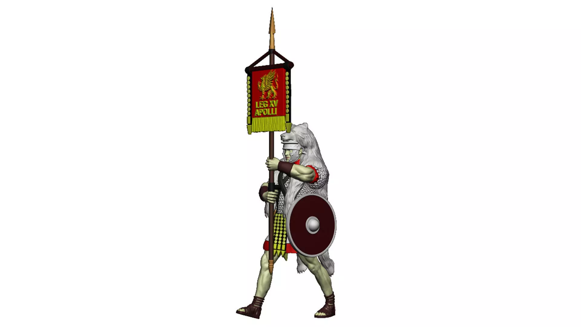 Vexillarius 1 walk 3D print model