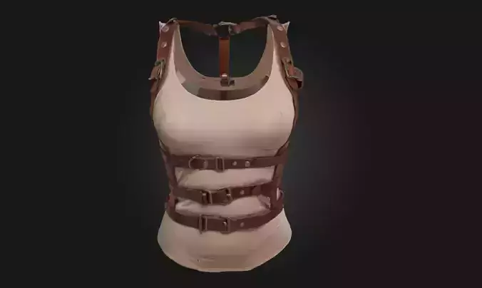 Harnessed Tank Top Tactical Apparel Model