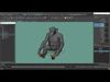 Chimpanzee RIG Xgen Core 3D model_1