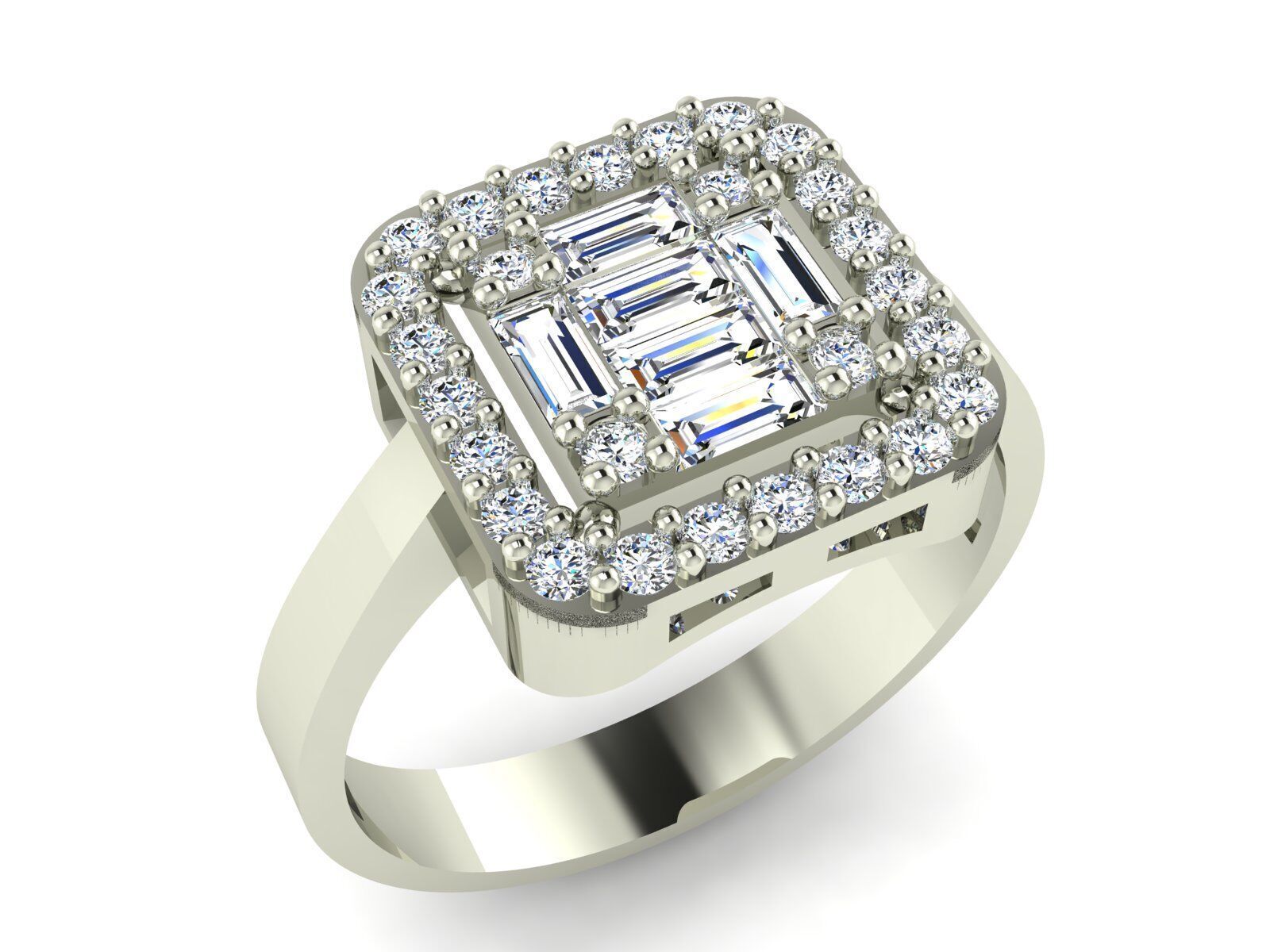 Jewelry Ring Collection 3D print model_3