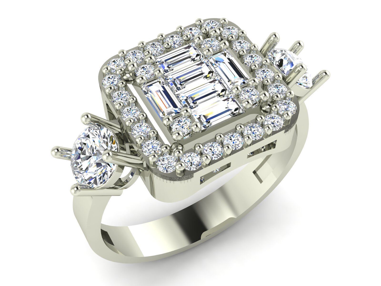 Jewelry Ring Collection 3D print model_4