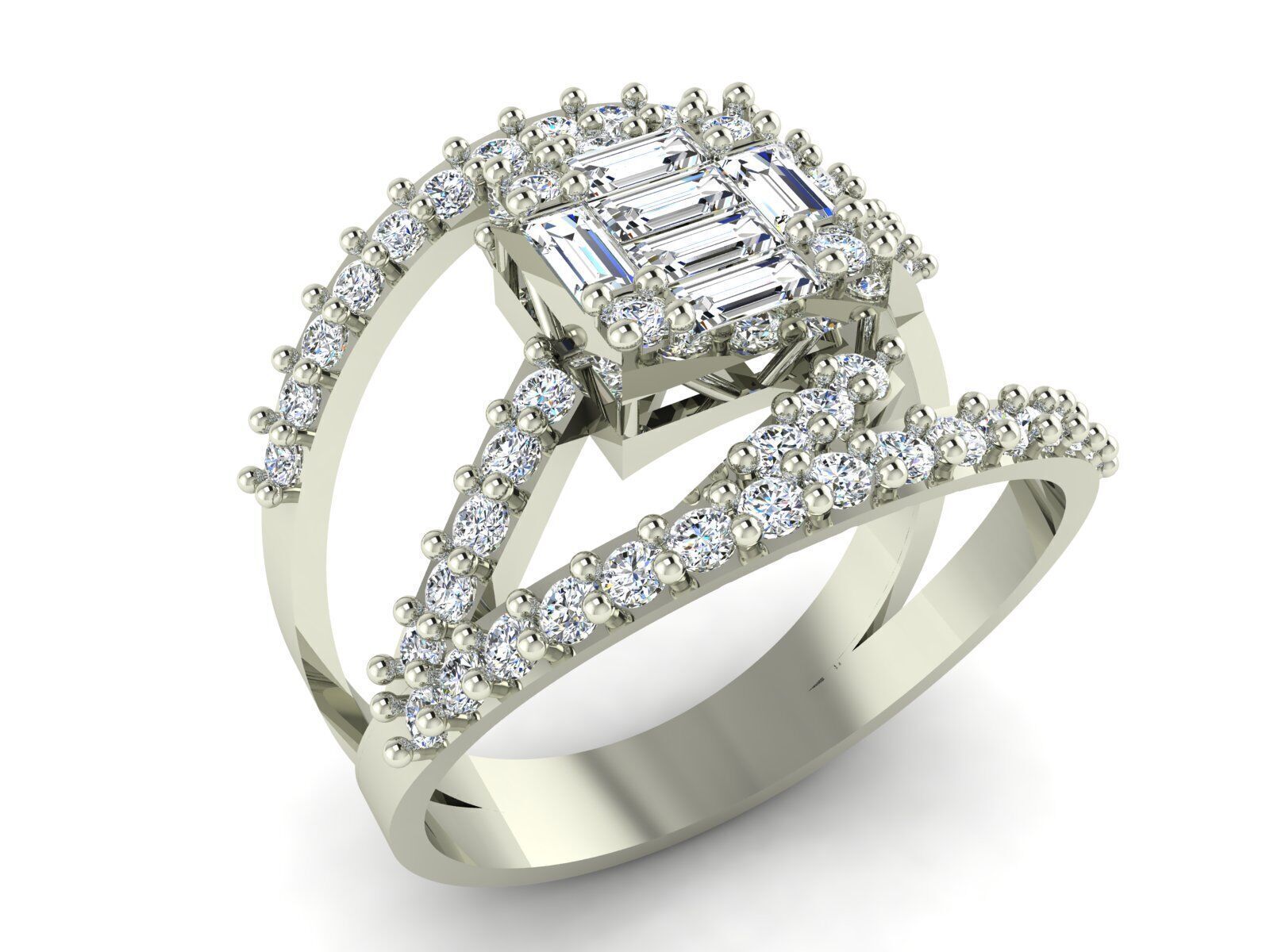 Jewelry Ring Collection 3D print model_19