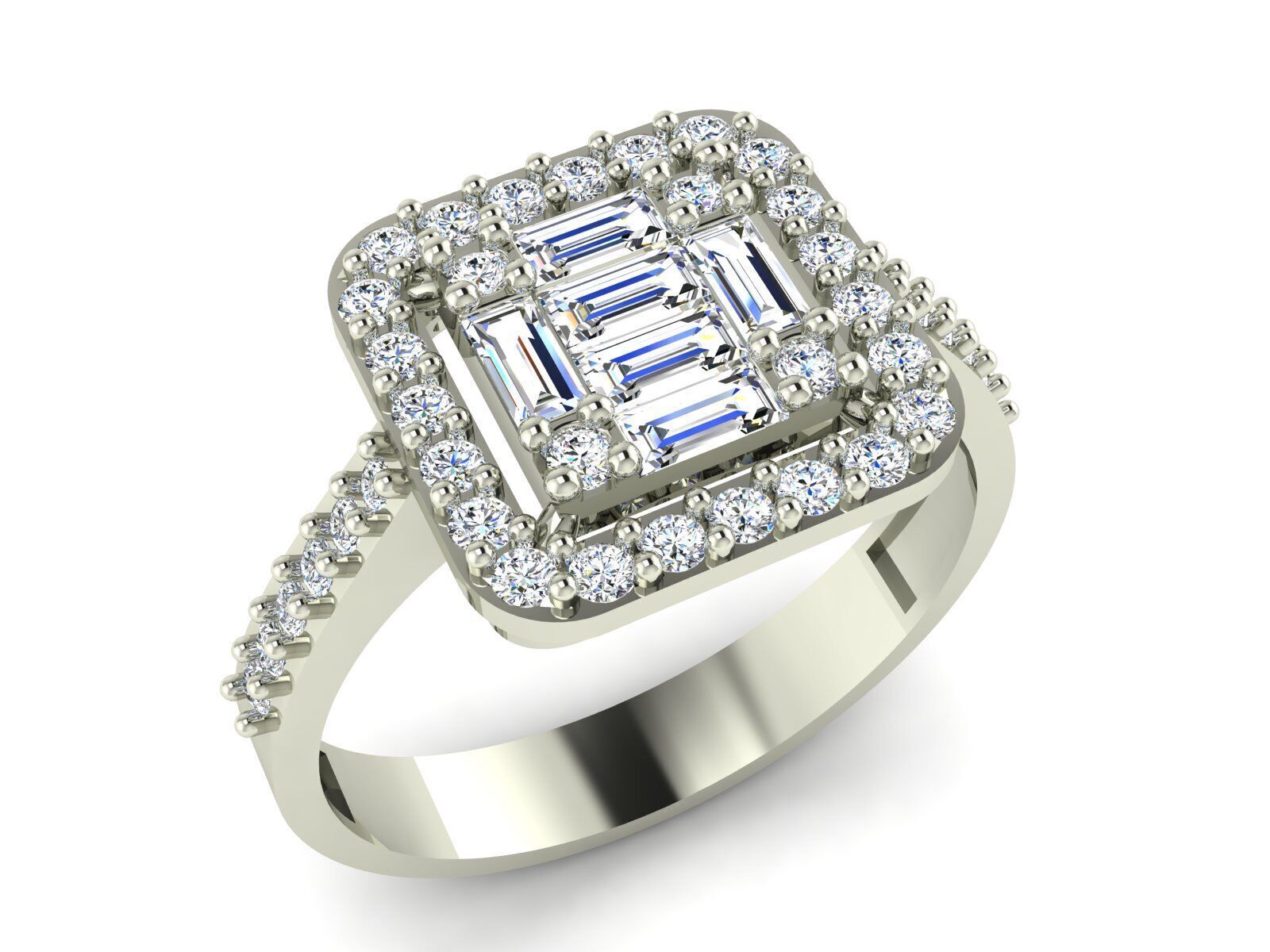 Jewelry Ring Collection 3D print model_2