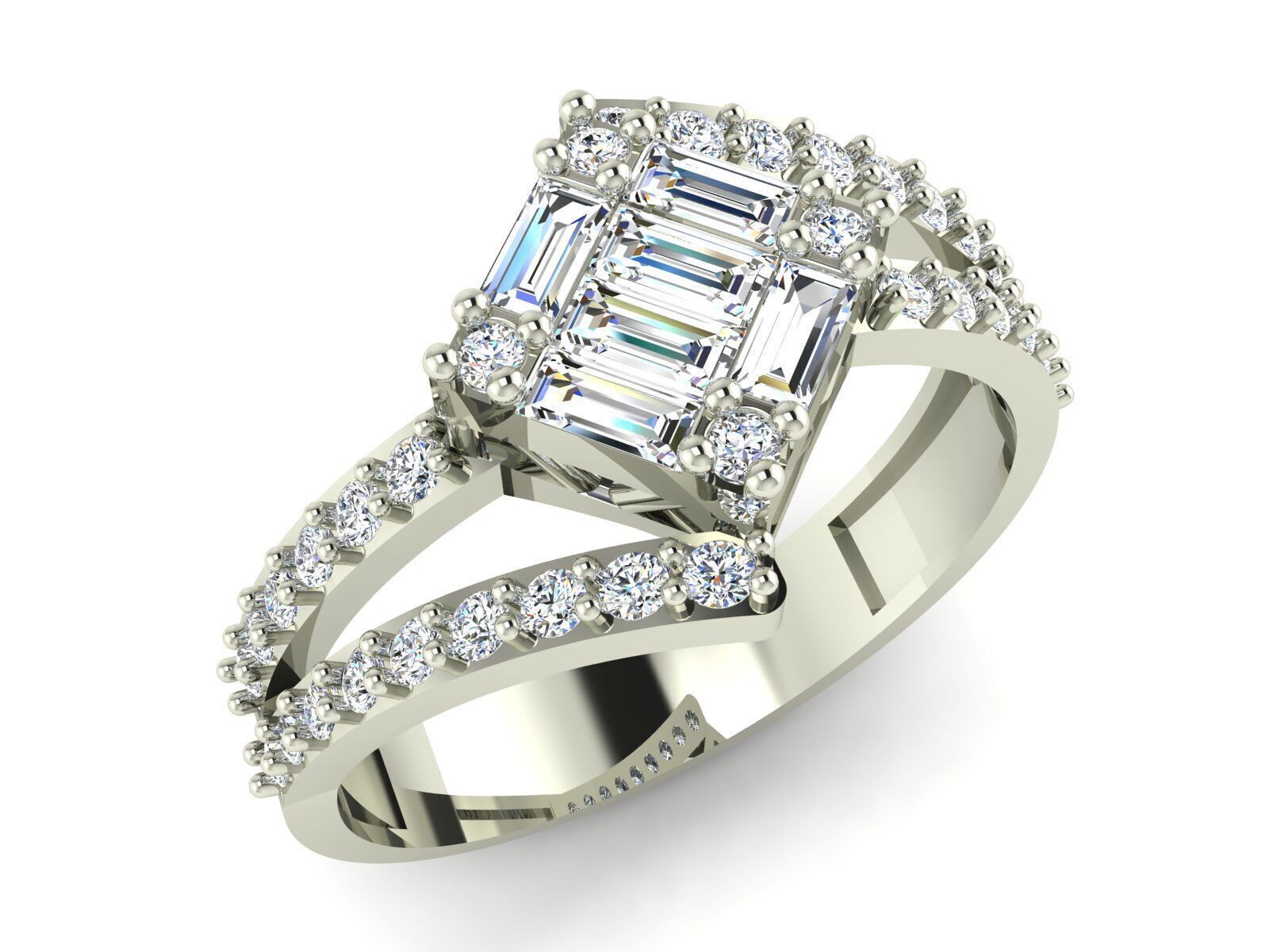 Jewelry Ring Collection 3D print model_6