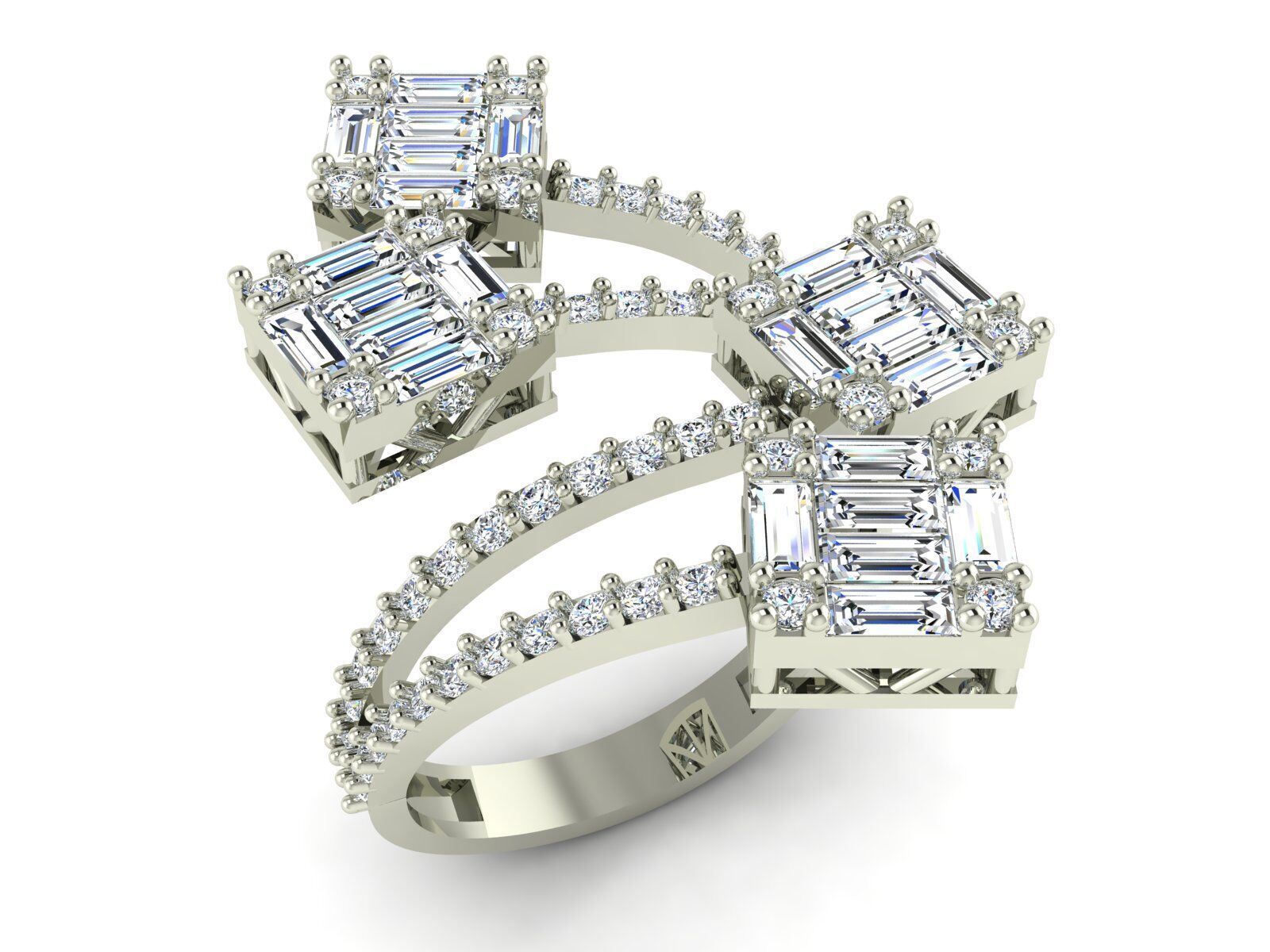 Jewelry Ring Collection 3D print model_35