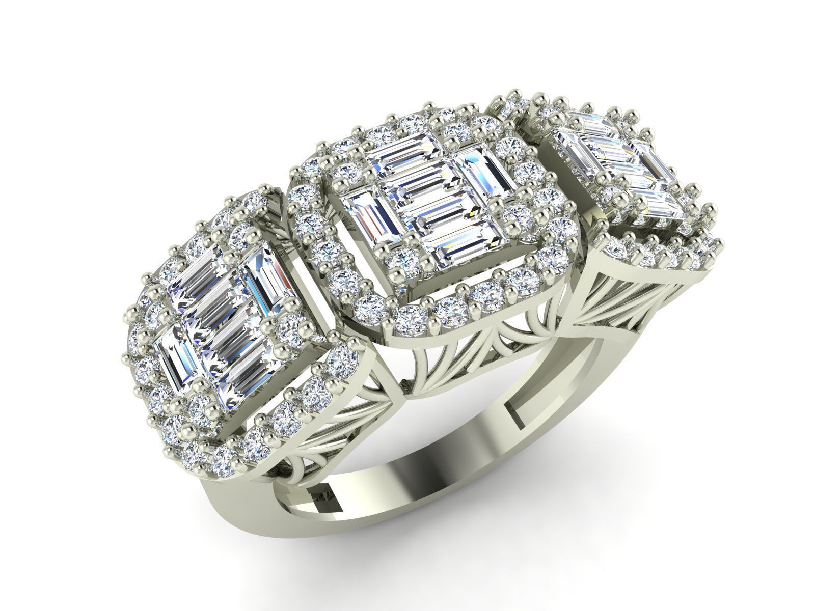 Jewelry Ring Collection 3D print model_7