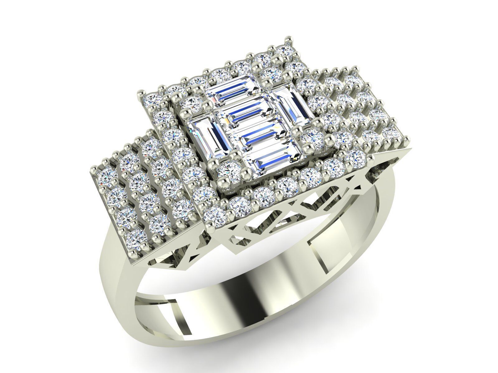 Jewelry Ring Collection 3D print model_43