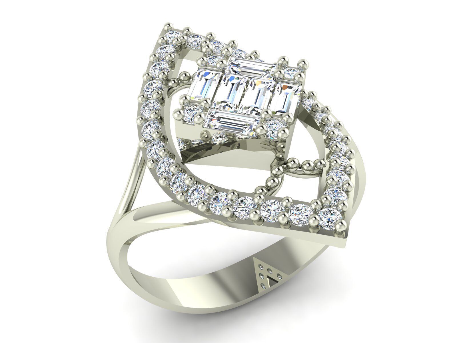 Jewelry Ring Collection 3D print model_28