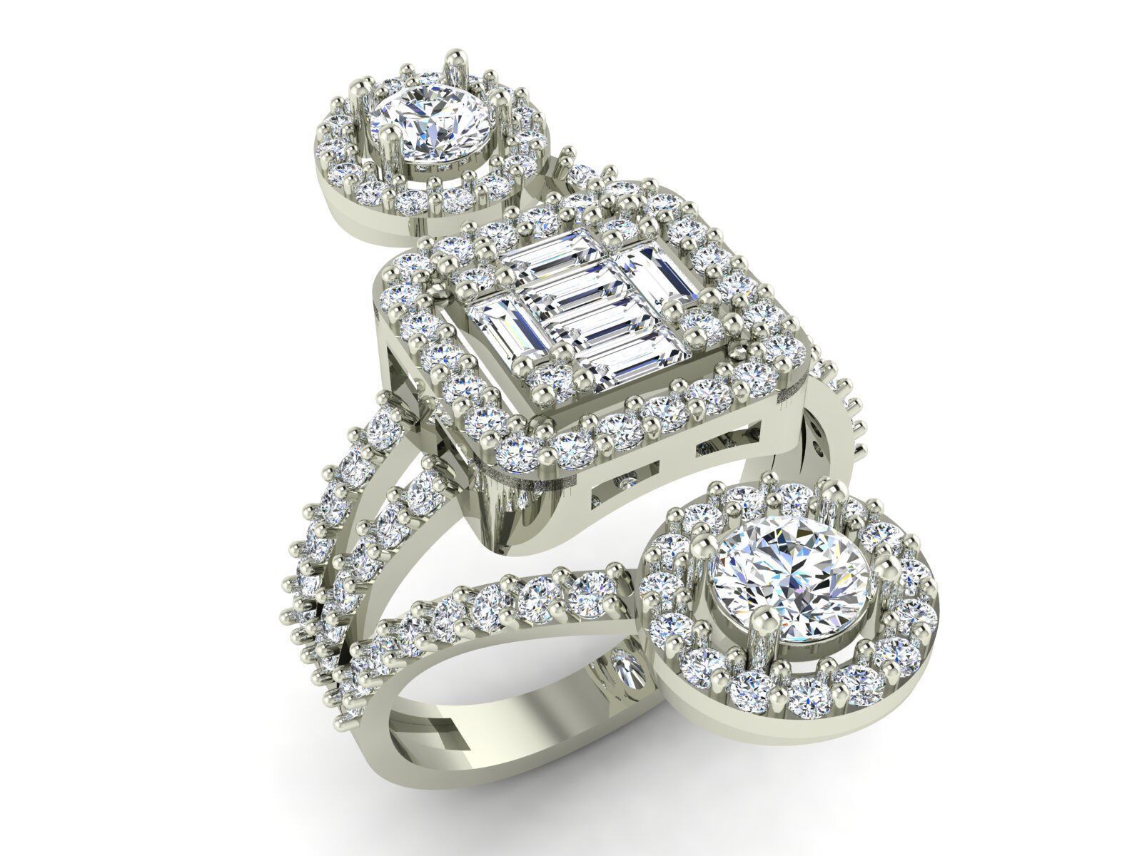 Jewelry Ring Collection 3D print model_37