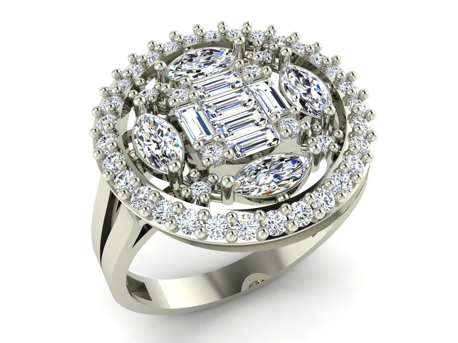 Jewelry Ring Collection 3D print model_21