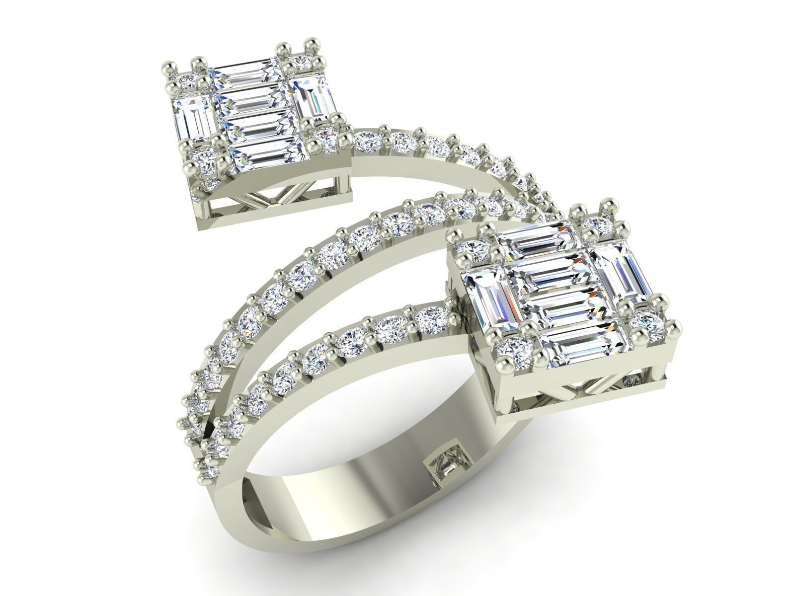 Jewelry Ring Collection 3D print model_29