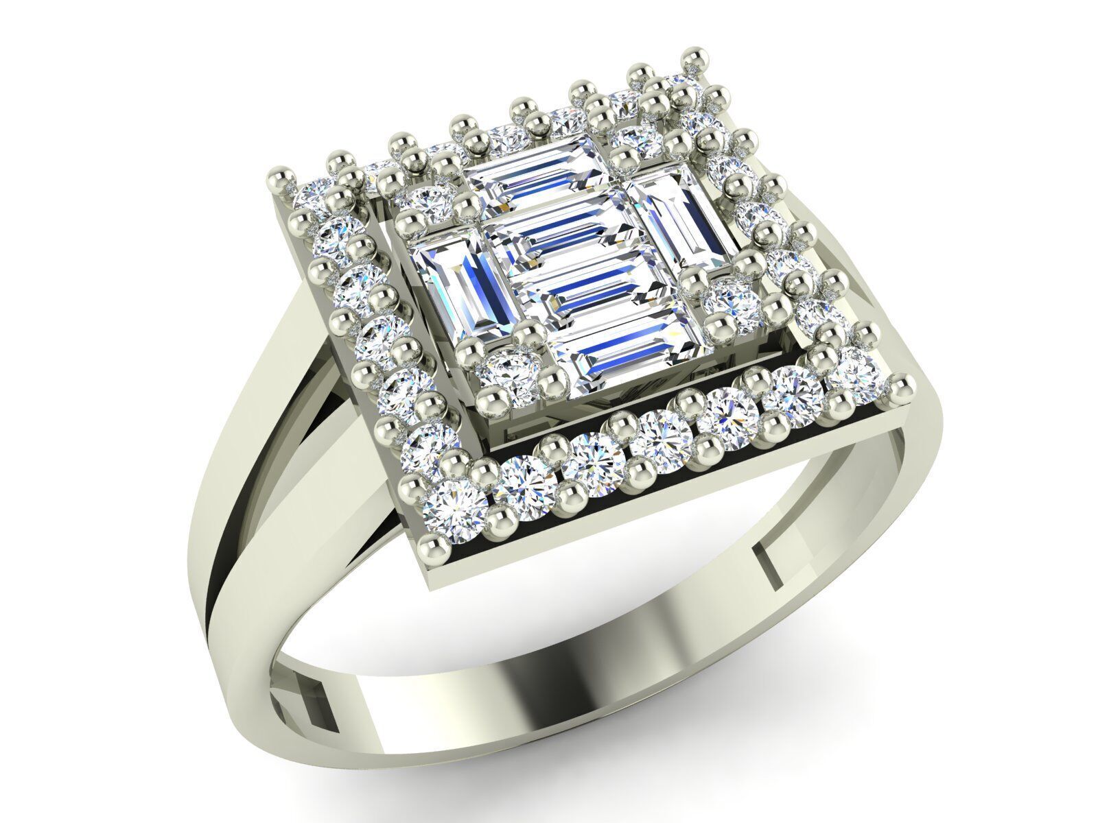 Jewelry Ring Collection 3D print model_8