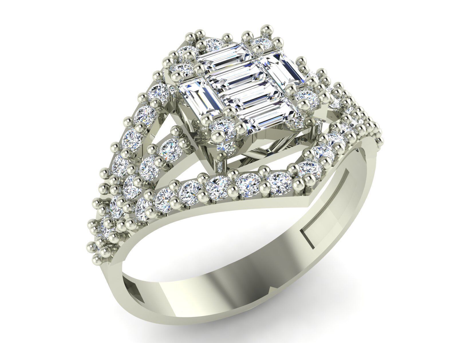 Jewelry Ring Collection 3D print model_15