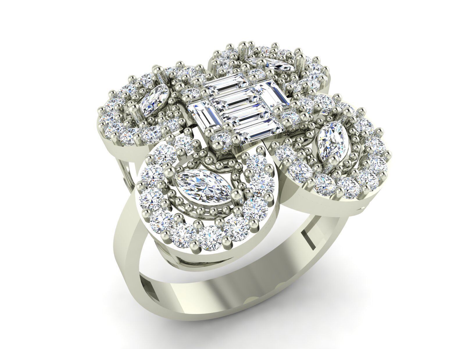 Jewelry Ring Collection 3D print model_23