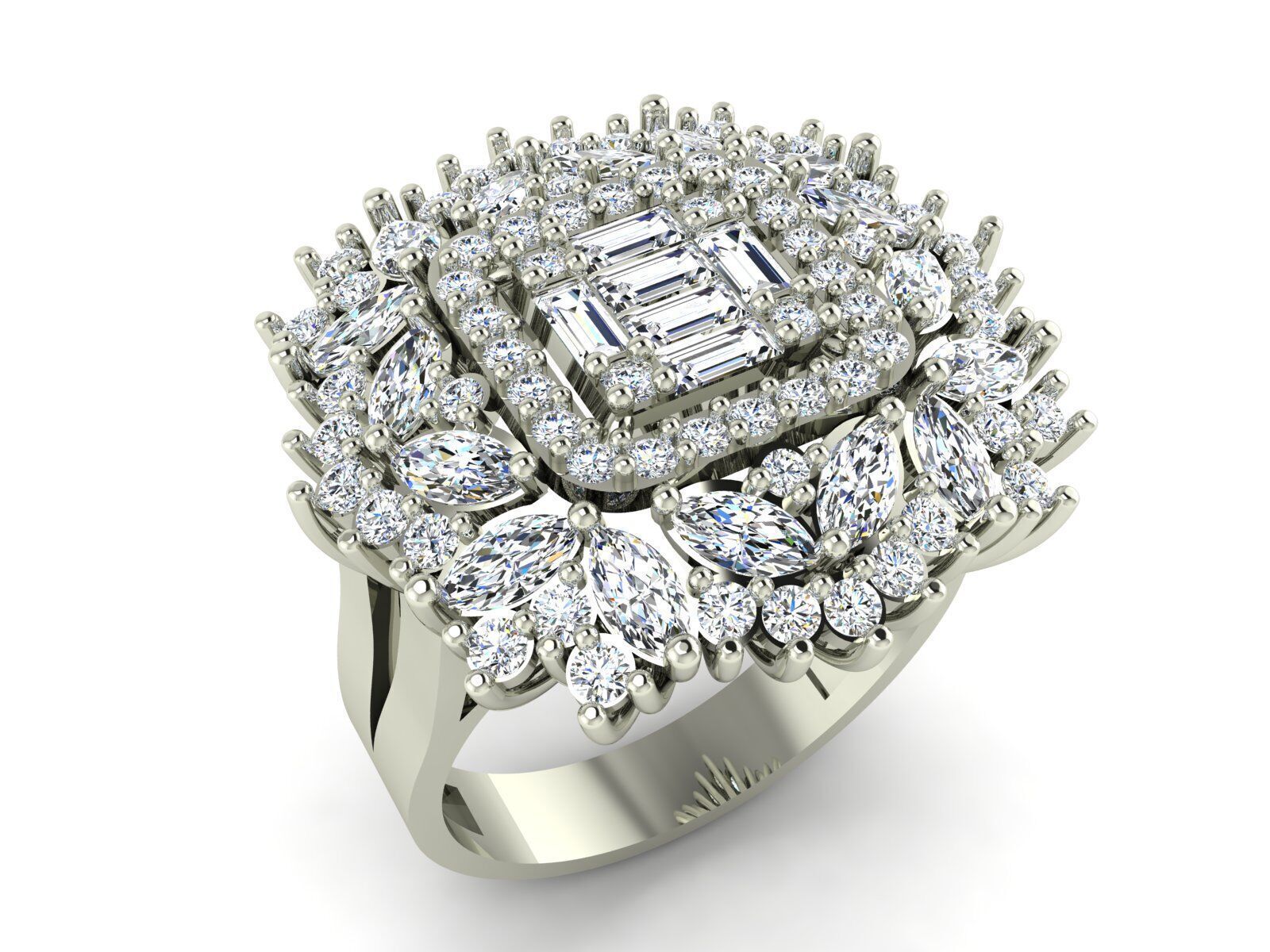 Jewelry Ring Collection 3D print model_31