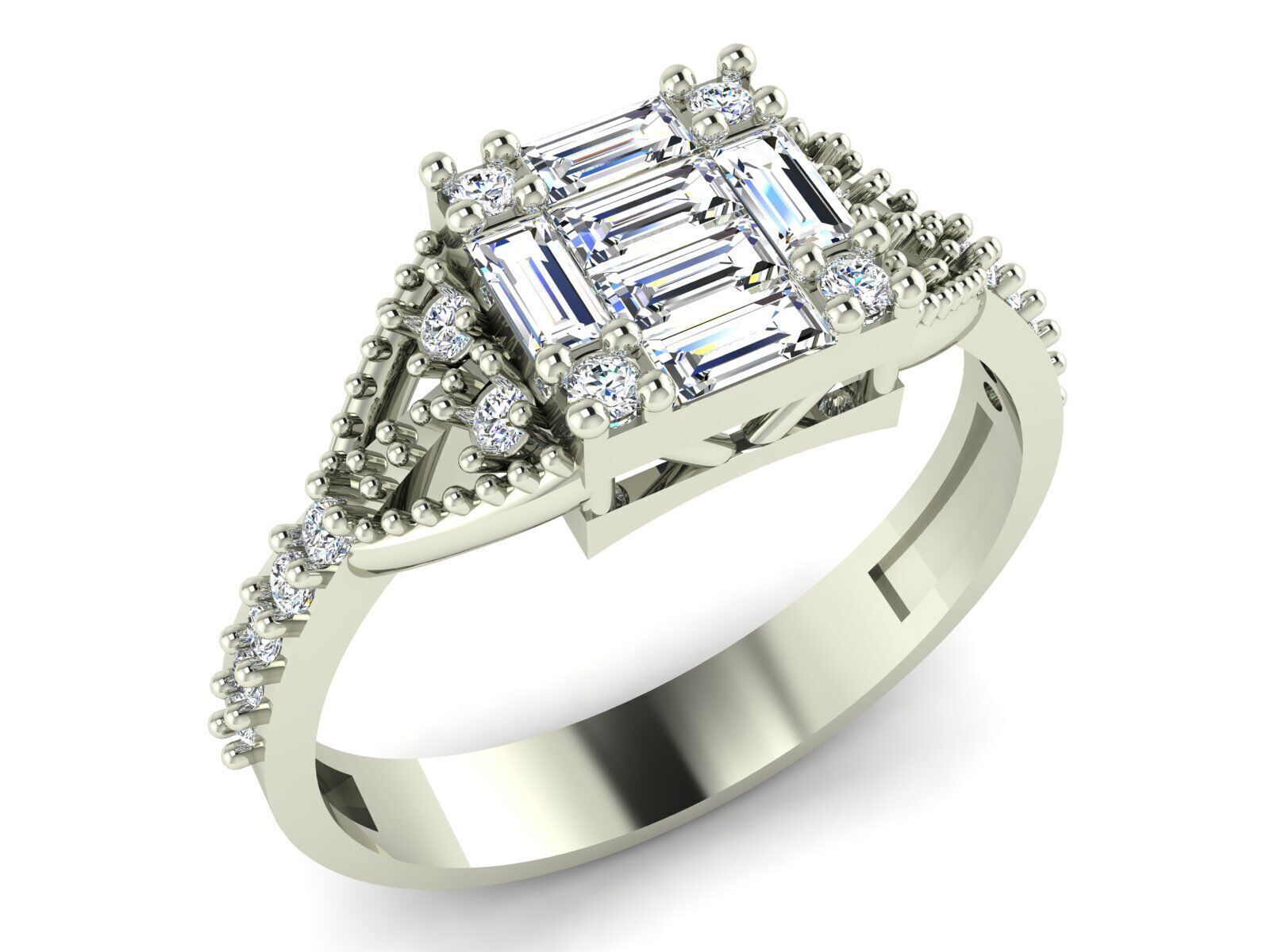 Jewelry Ring Collection 3D print model_22