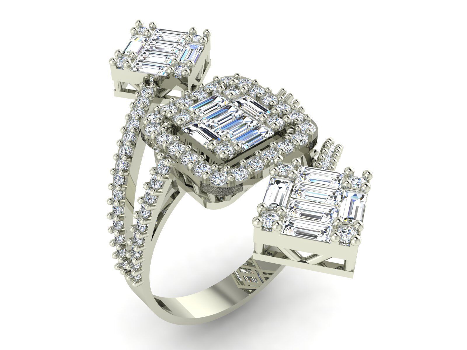 Jewelry Ring Collection 3D print model_38