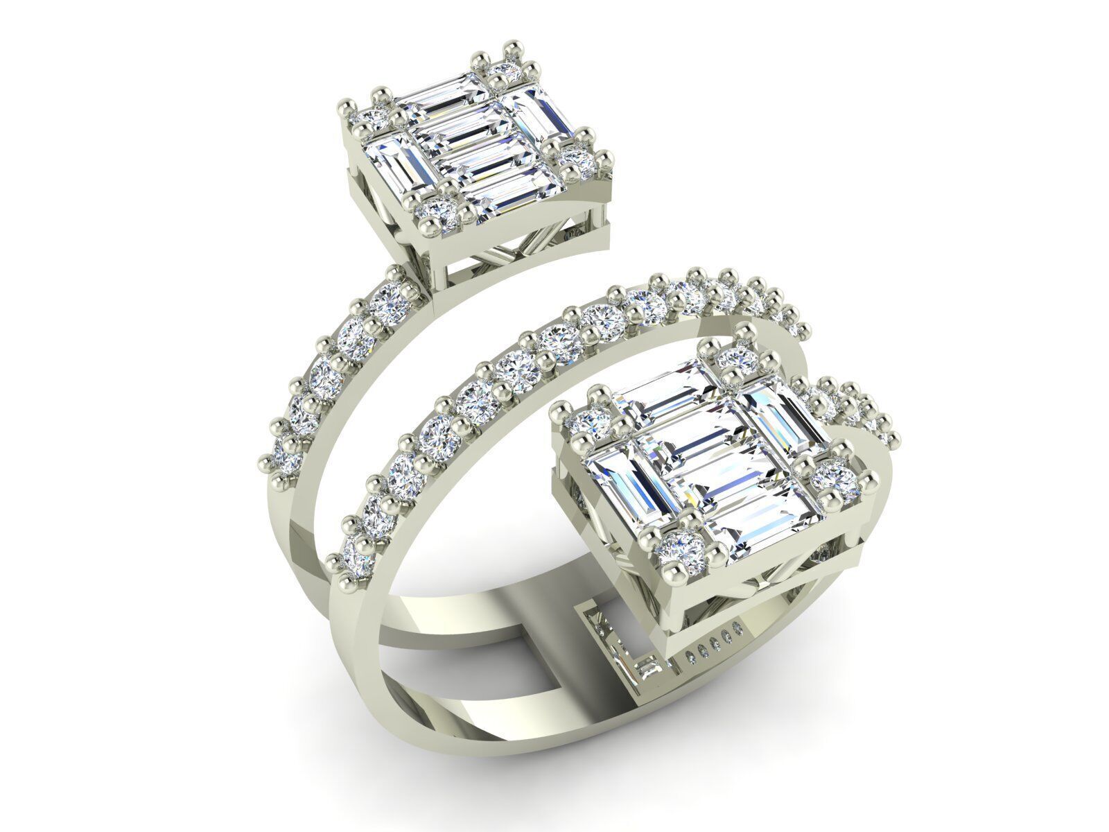 Jewelry Ring Collection 3D print model_27