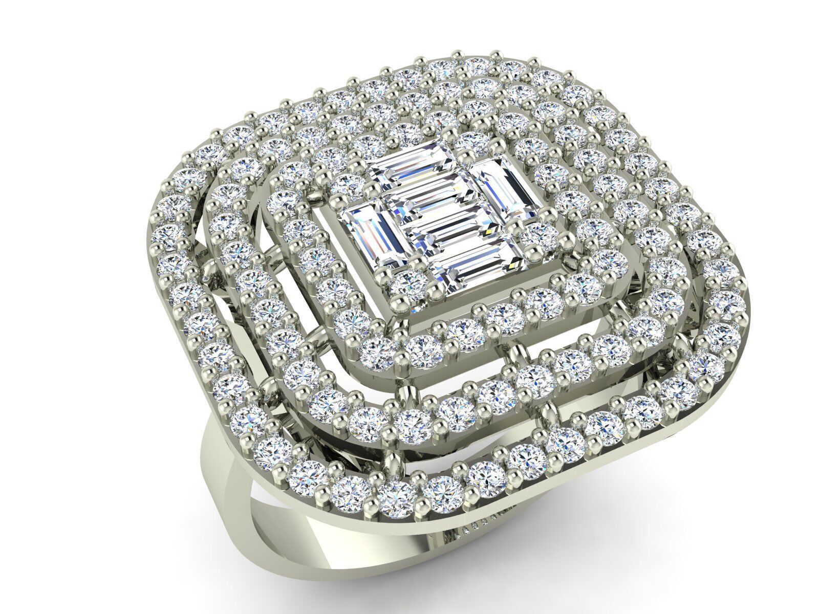 Jewelry Ring Collection 3D print model_25