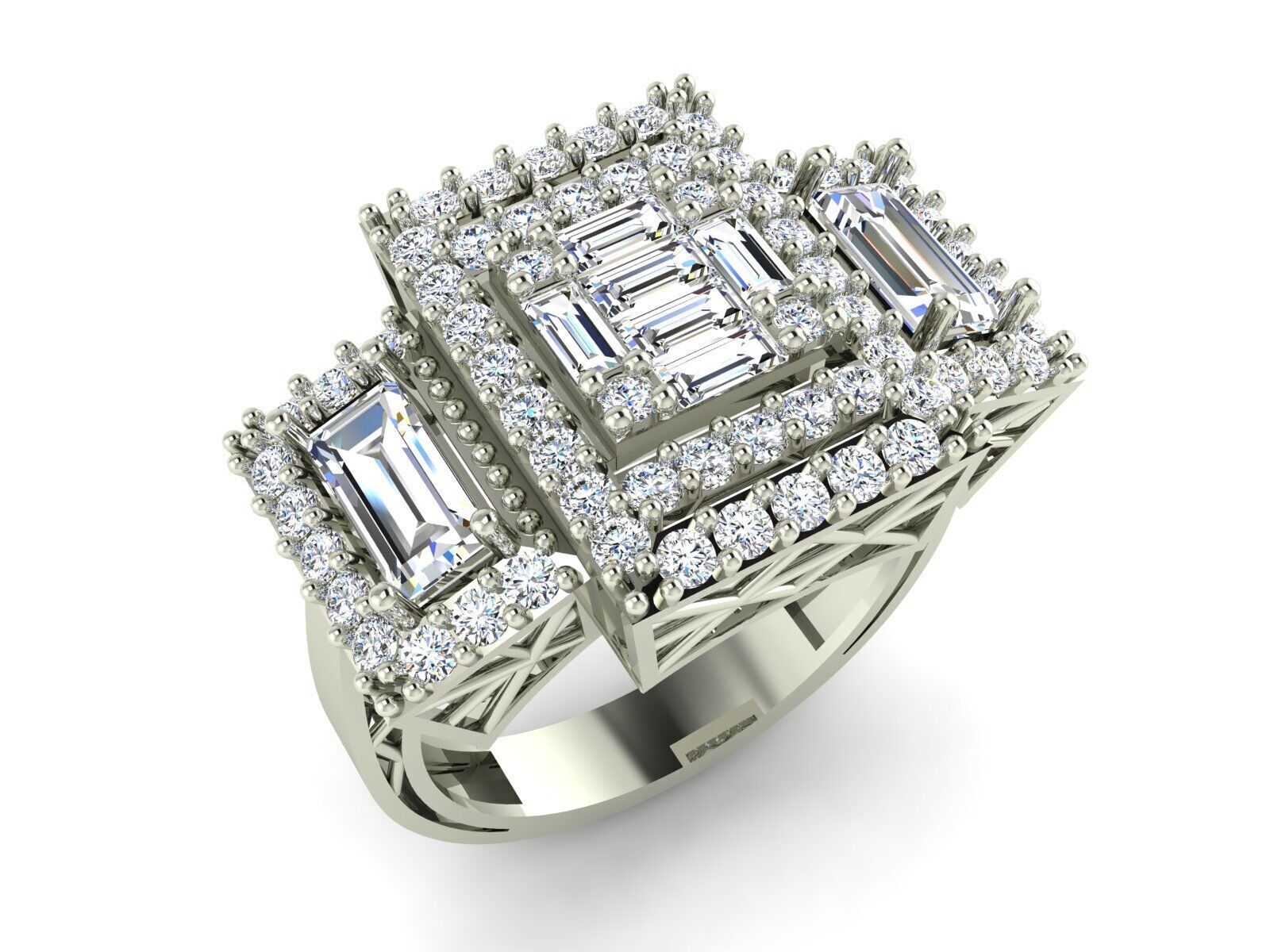 Jewelry Ring Collection 3D print model_17