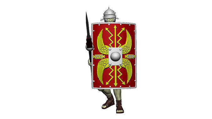 LEGIONARY TESTUDO 1 3D print model