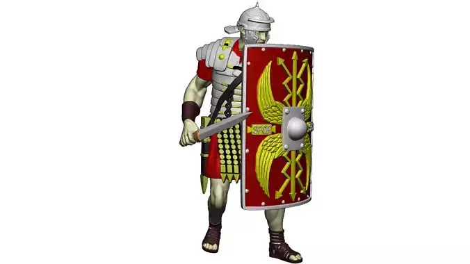 LEGIONARY TESTUDO 1 SWORD 3D print model