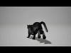 Black Jaguar Animated UNREAL project  Maya base rig 3D model_5