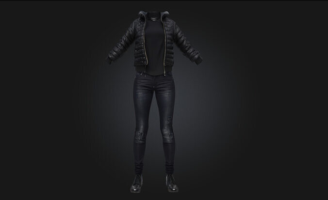 Invisible Outfit Stylized Apparel Model for Fantasy  3D model