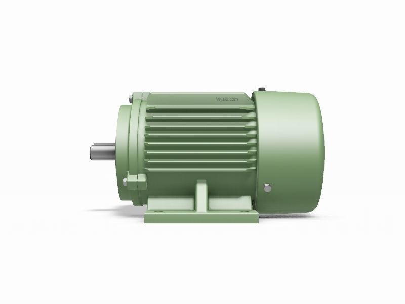 80 B34a Left IEC electric motor - 3D CAD model 3D model_2