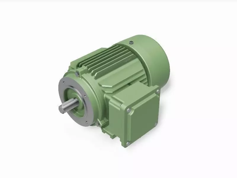 80 B34a Right IEC electric motor - 3D CAD model 3D model_0