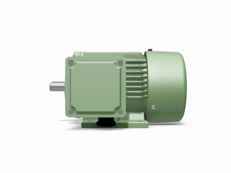 80 B34a Right IEC electric motor - 3D CAD model 3D model_2