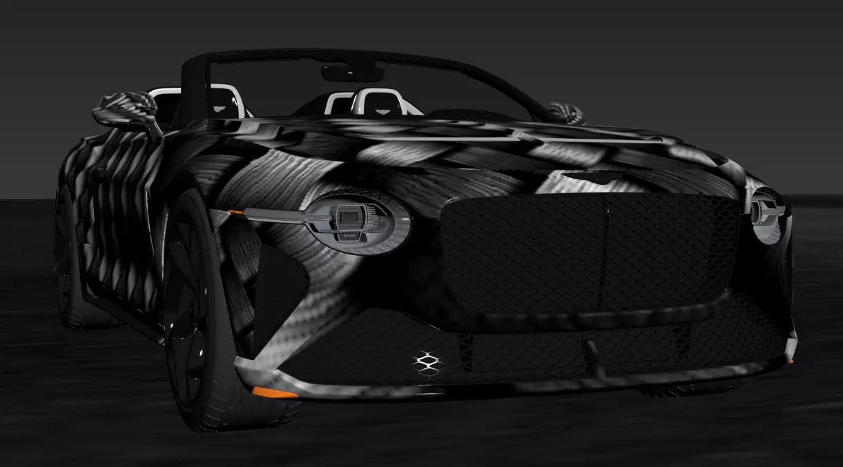 CARBON BENTLEY BACALAR Free 3D model