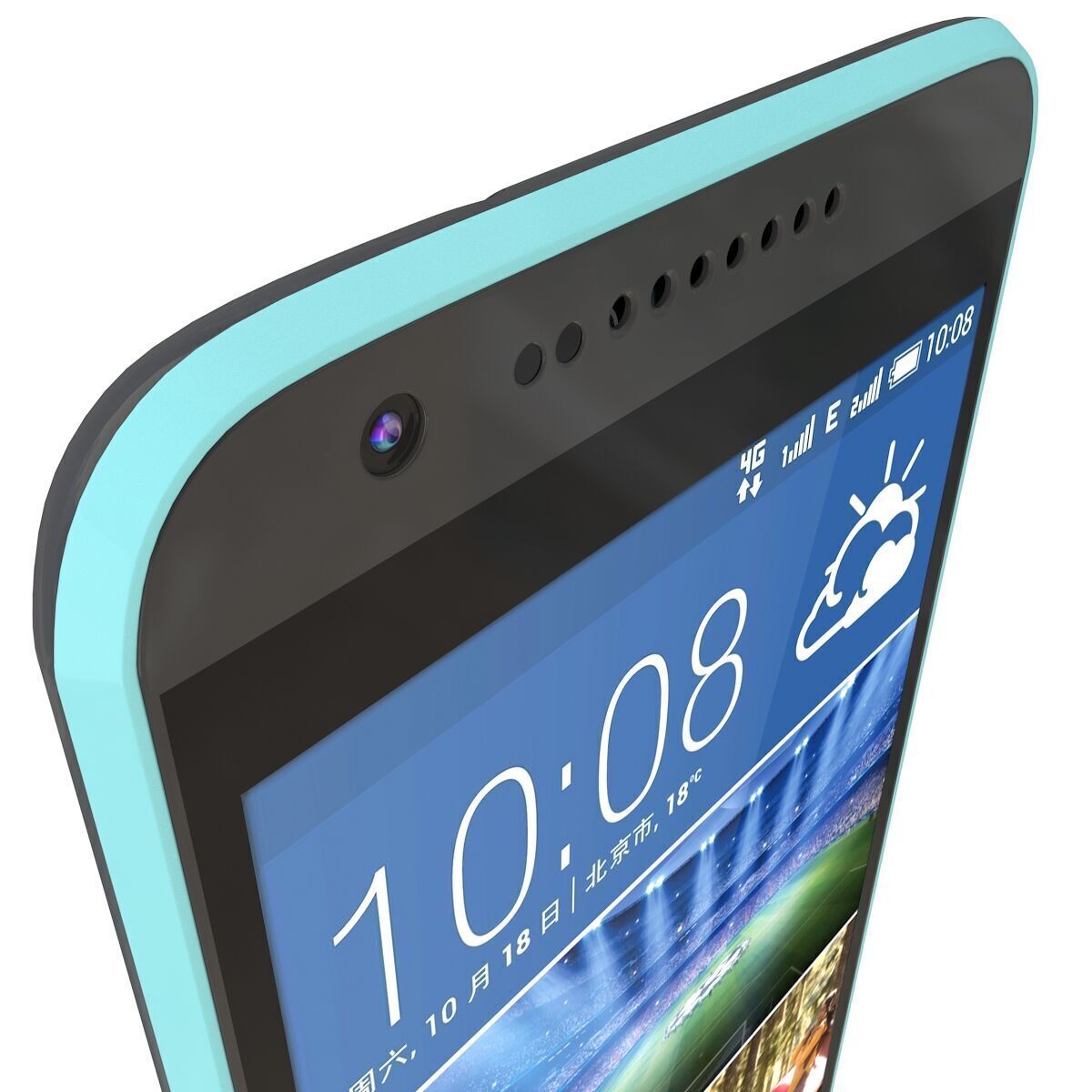 HTC Desire 820 Mini blue 3D model_5