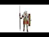 LEGIONARY TESTUDO 4 SPEAR LEFT 3D print model_1