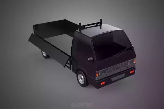 FLAT DECK BED DROP SIDE LOAD BODY GATE DOOR PICKUP TRUCK CAR BOX