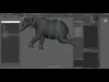 African Elephant XGEN CORE RIGGED 3D model_2